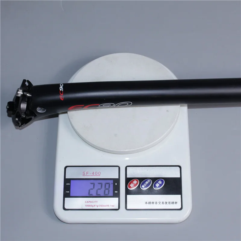 

2020 new full carbon fiber MTB bicycle seatpost 27.2 30.8 31.6-350/400MM road bike bicycle seatpost tube bicycle accessories