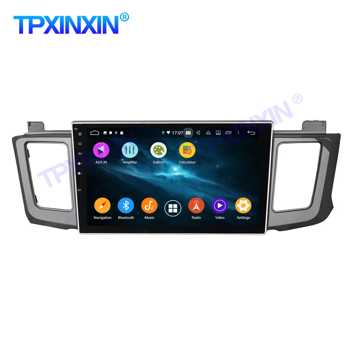 4G + 128G для Toyota RAV4 2012-2015 Android 10 0 IPS Carplay PX6 DSP мультимедийный рекордер GPS Navi Стерео авто