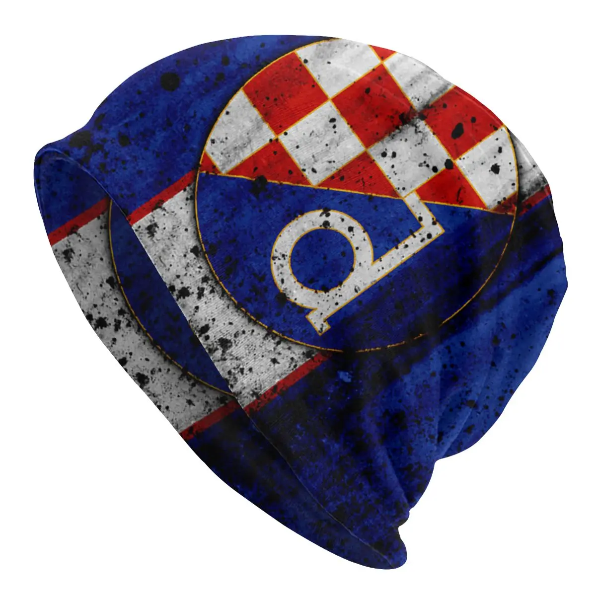 Gnk Dinamo Zagreb Kroatien Motorhaube Hut Goth Outdoor Skullies Mützen Hut für Männer Frauen Stricken Hüte Frühling Warme Dual-verwendung Kappe