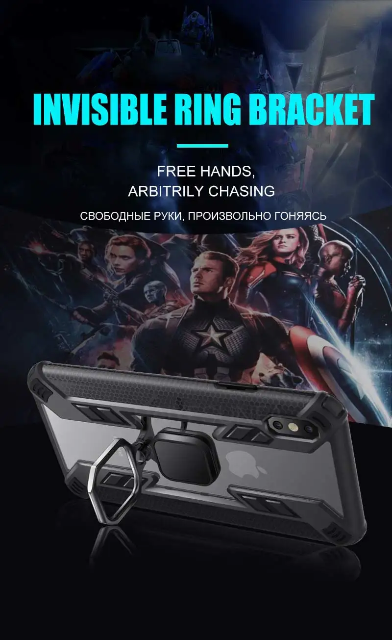 Роскошный защитный силиконовый чехол для телефона huawei P30 Pro mate 20X Honor 20 10 Lite 8X P Smart Y7 Y9 силиконовый чехол с кольцом