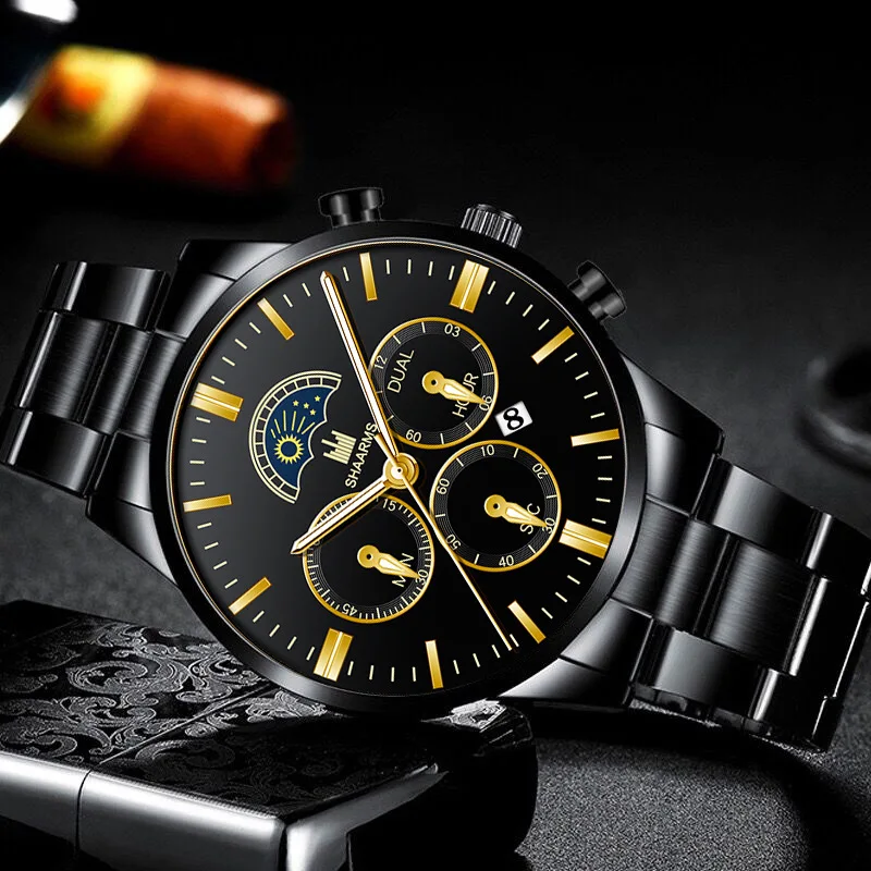 

Dropship Fashion Simple Design Waterproof Stainless Steel Dial Men Watches Top Brand luxury Quartz relogio masculino