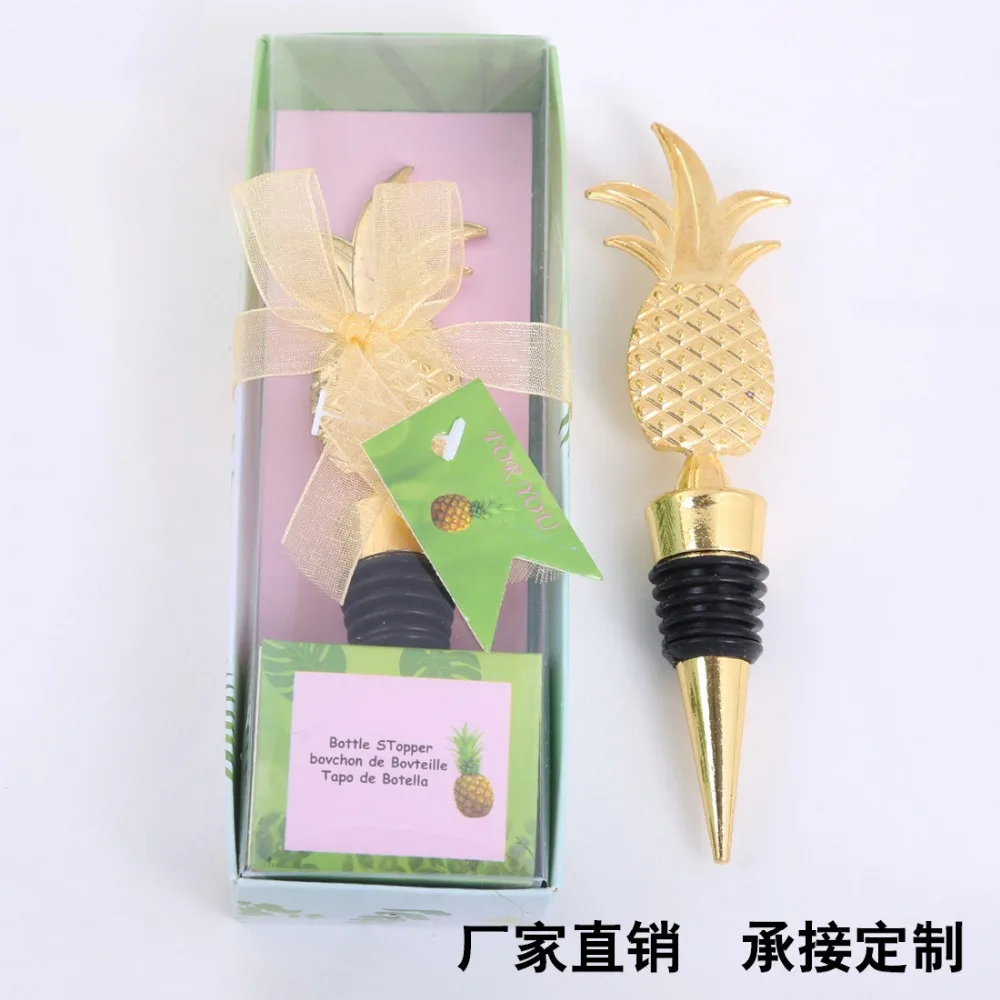 100 шт. вакуумные открывалки для винных бутылок с ананасом|Открывалки| |