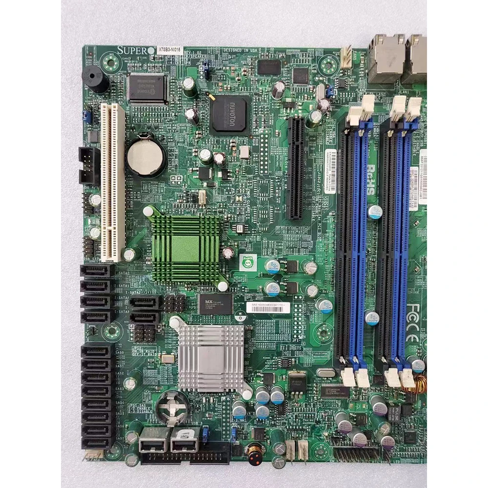 Серверная Материнская плата Supermicro SUPER-X7SB3 775 DDR3 полностью протестирована хорошее