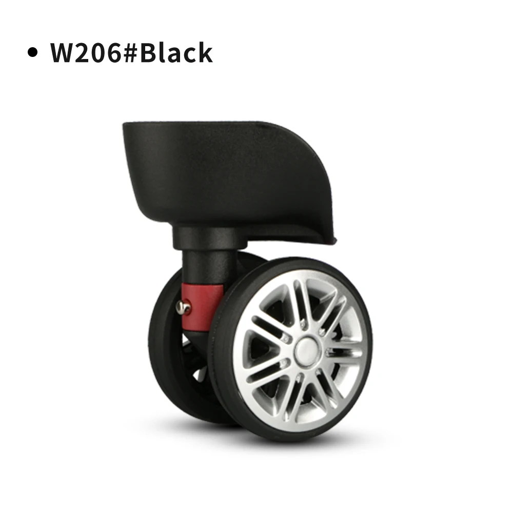 HANLUOKE W206 Luggage Universal Wheel Accessories Wheel Trolley Bag Wheel Caster Silent Wheel Silent Shock Absorption