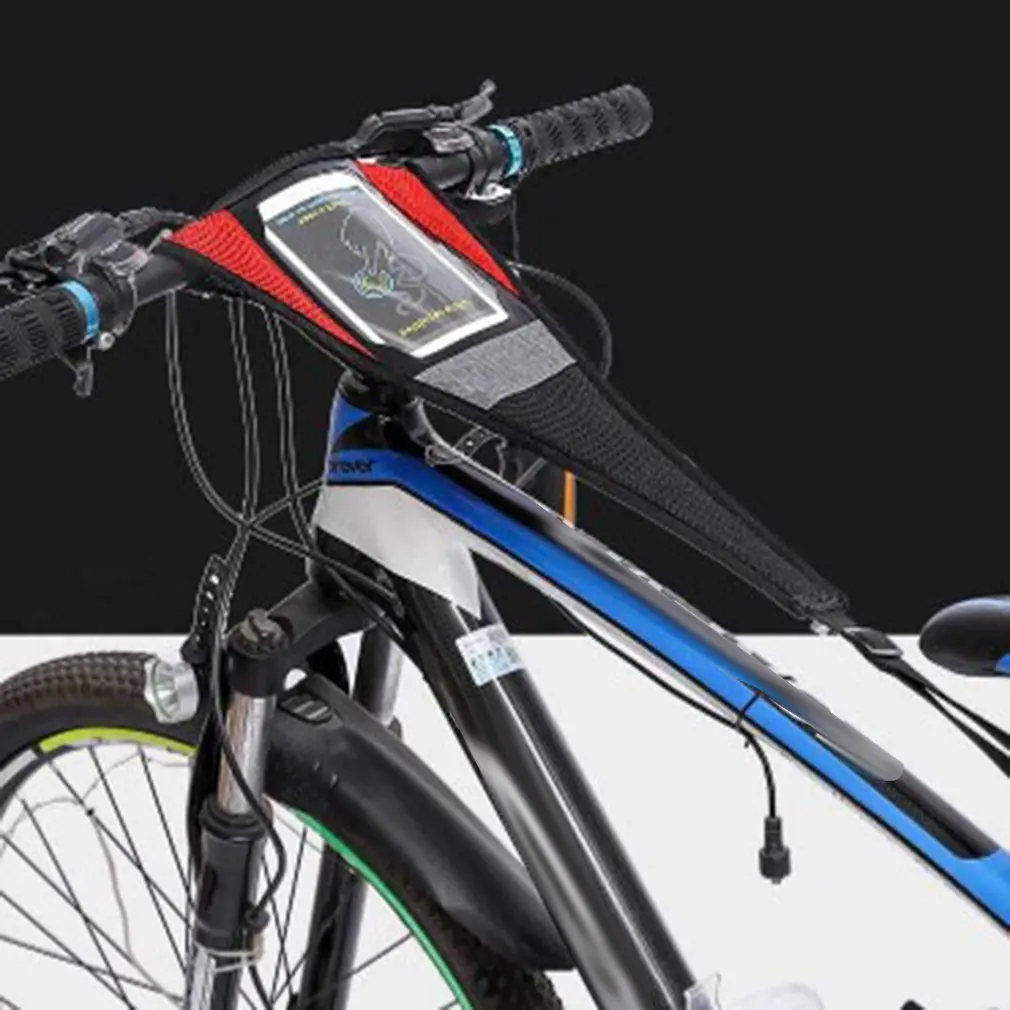 Поглощающий пот чехол для уличного велосипедного тренажера сетчатая рамка