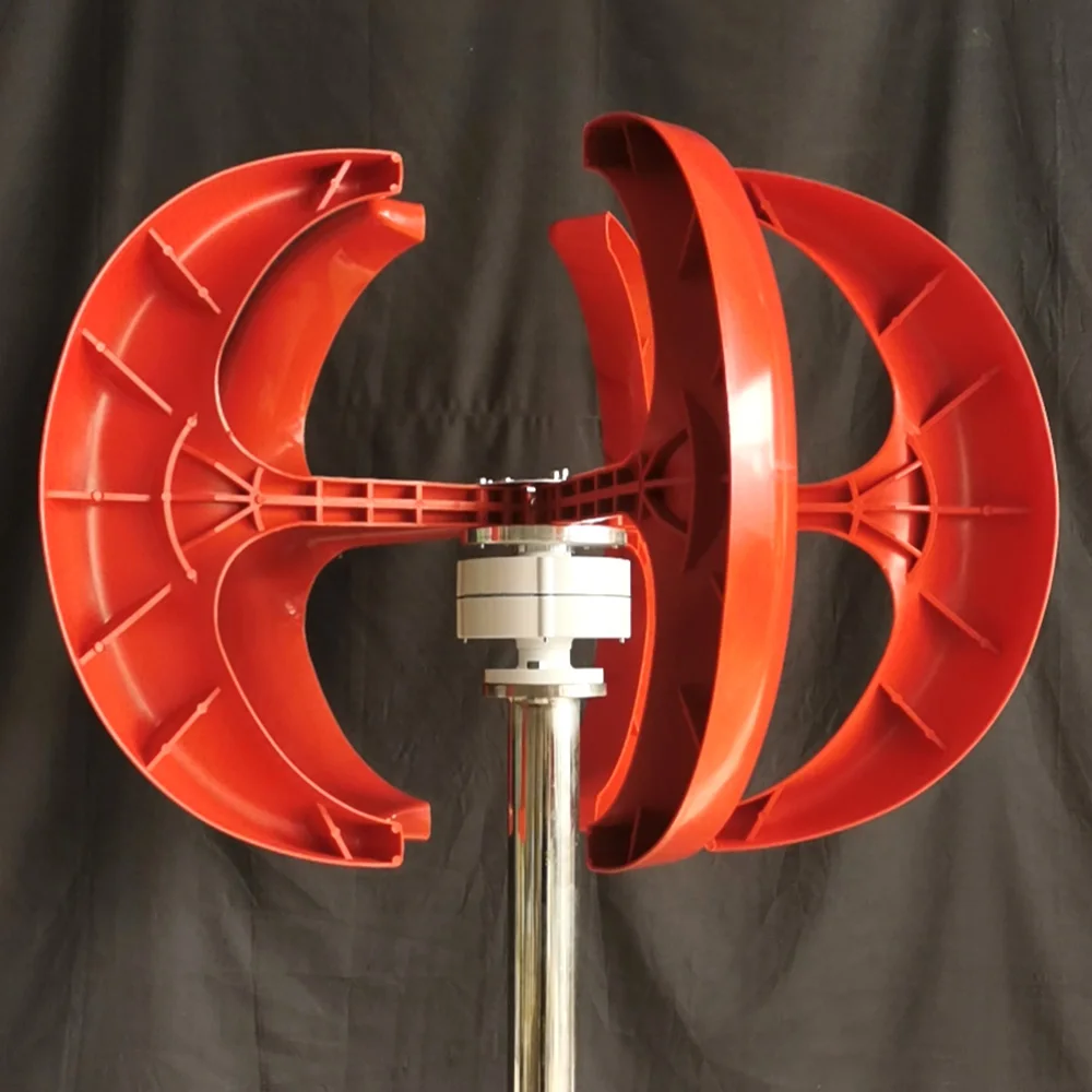 Лидер продаж! Дешевая Вертикальная ветряная турбина с постоянным магнитом