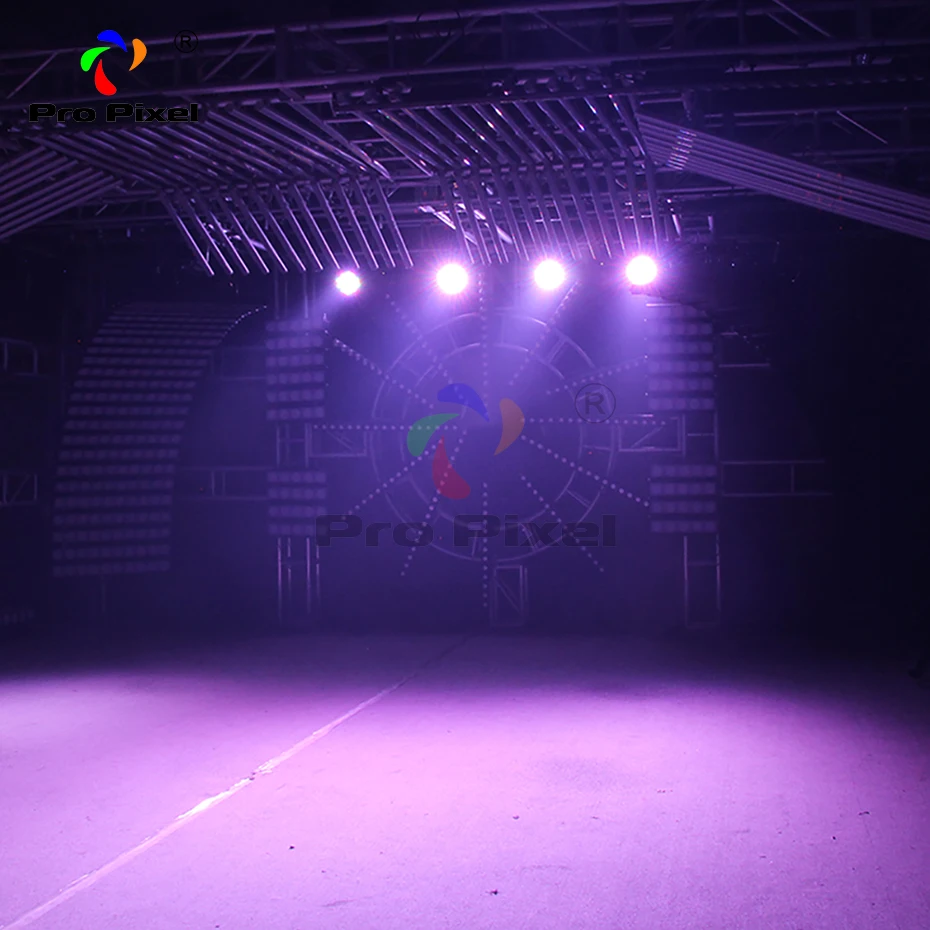 Светодиодный светильник вверх парный 54 х4 Вт RGBW CREE SUNSON Fan par Can для свадьбы церкви