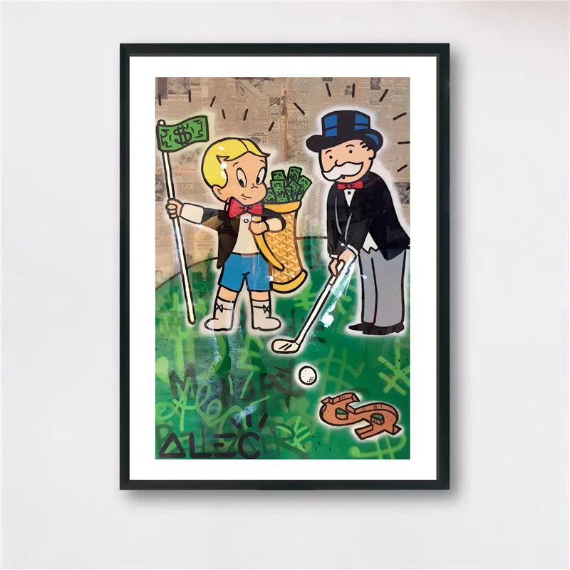 Печать на холсте Jack York Гольф