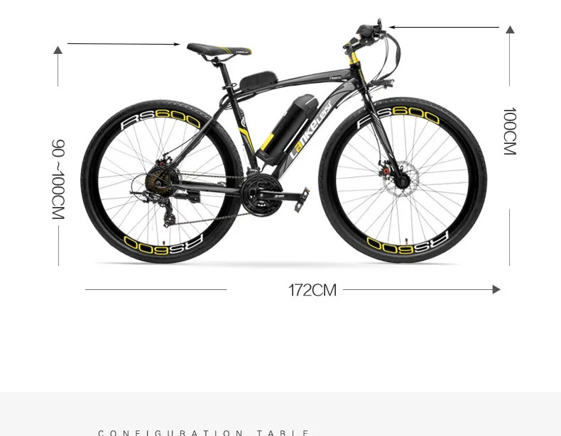 Lankeleisi литиевый Электрический велосипед 700C дорожный автомобиль Rs600 сломанный