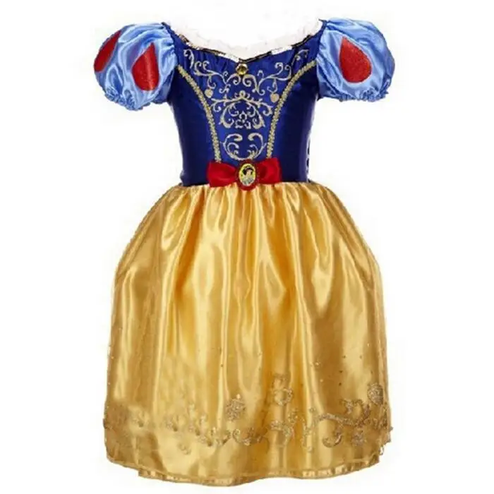 CNJiaYun Princess Girls Cinderella Dress Kids Clothing Snow Rapunzel Aurora Christmas Costume For Dresses | Детская одежда и обувь