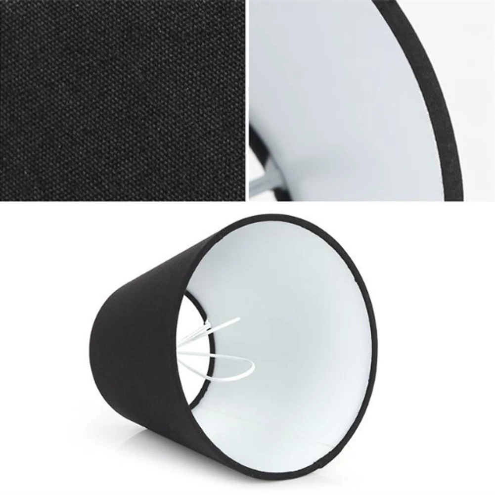 3/6 штук Ткань Белый настенный светильник с абажуром современный Гостиная