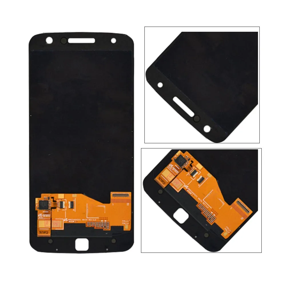 Tested AAA Quality 5.5&quotLCD For Motorola Moto Z XT1650 XT1650-03 LCD Display With Full Touch Screen Digitizer Panel Replacement |