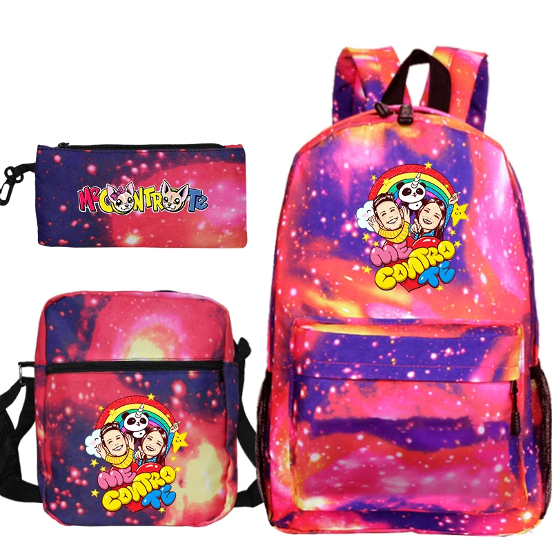 Школьная сумка аниме Me contro Te Monster школьный рюкзак Ash Ketchum/mochila для мальчиков и