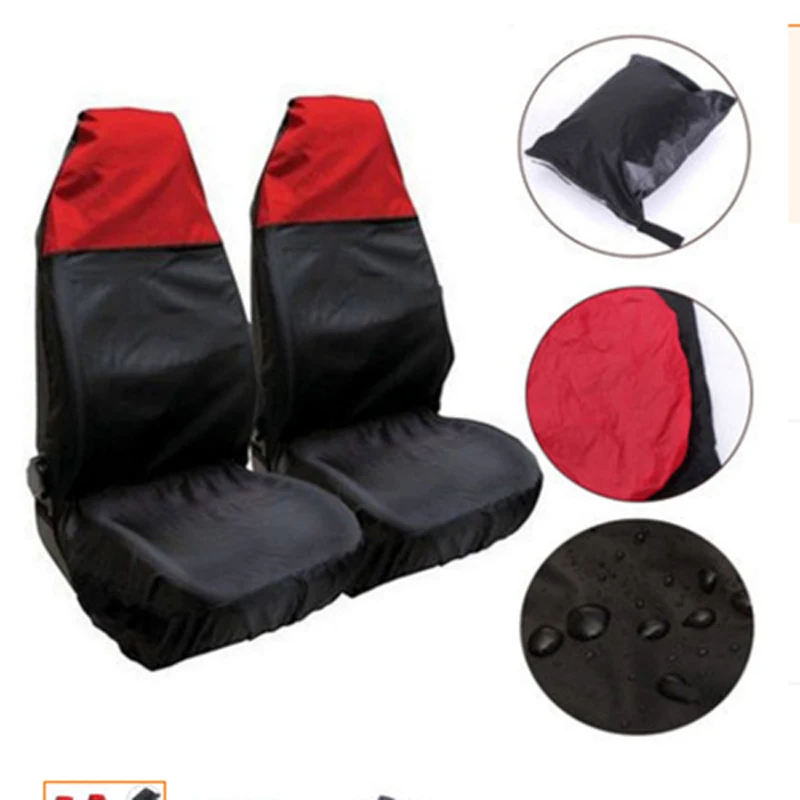 

Car Seat Covers Set Universal Fit Most Cars Covers with Tire Track Detail Styling Car Seat Protector