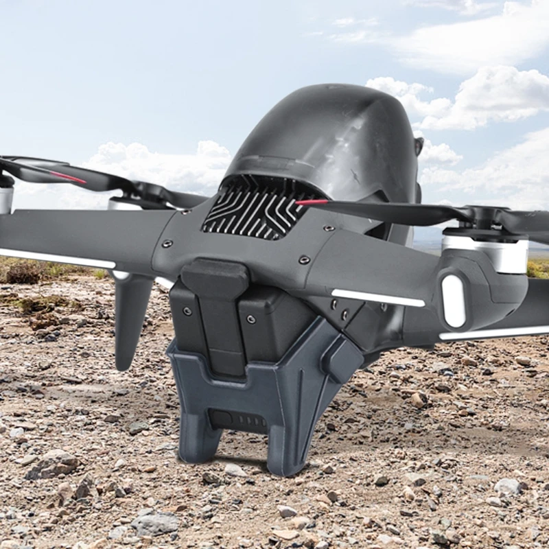 For FPV Drone Battery Foot Pad Heightening Landing Gear Silicone Protective Cover Battery Cover Dustproof Accessories