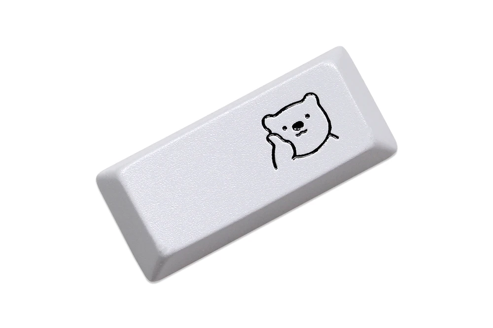 Keycap Artisan Heart Littel Bear Enter CNC совместимые с переключателями Cherry MX из анодированного