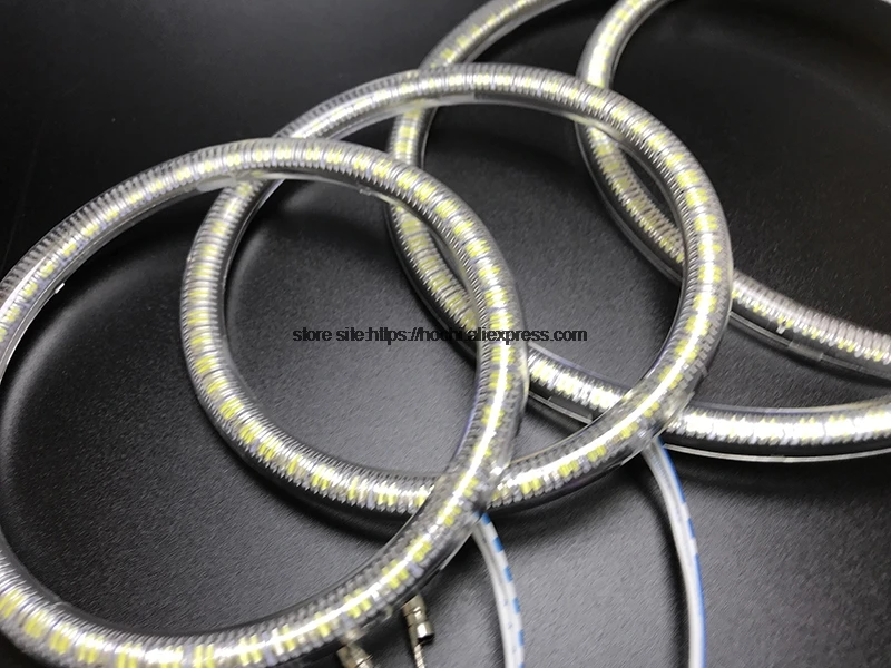 HochiTech для Volkswagen VW Гольф 4 1998-2004 ультра яркие красные/зеленые/Белый светодиодный ангельские глазки 12 В halo Кольцо Комплект дневного светильник дневные ходовые огни