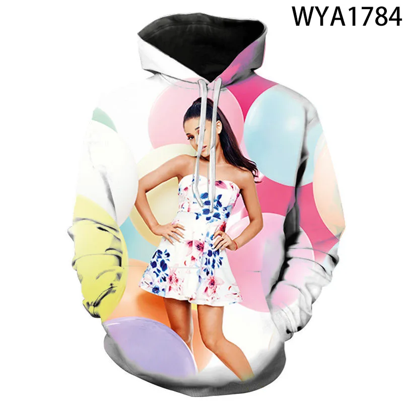 

Ariana Grande Hoodies Printed 3D Sweatshirts Long Sleeve Men Women Children Fashion Casual Boy Girl Streetwear Pullover Tops