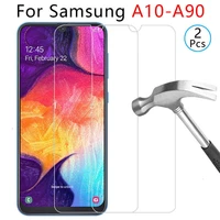 tempered glass phone case for samsung a10 a20 a20e a30 a40 a40s a50 a60 a70 a80 a90 cover protective shell accessories on galaxy