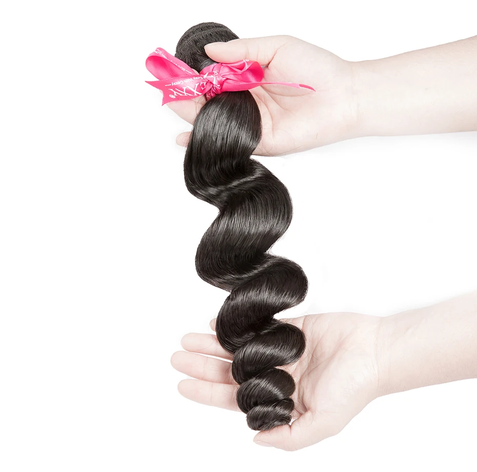 [CEXXY] OneCut Hair Loose Wave 8"-30 Inch P Brazilian Virgin Hair Natural Color Human Virgin Hair Bundles 1/3/4 Pcs Bundles