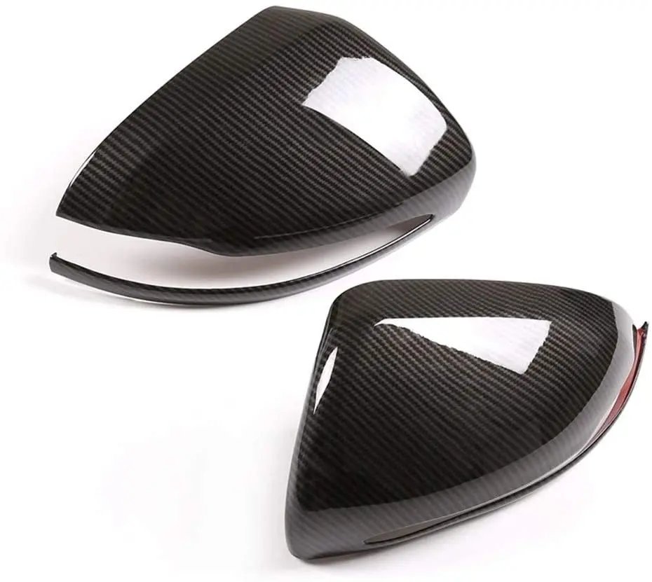 

Suitable for Mercedes-Benz C E GLC S-Class W205 W213 ABS Carbon Fiber Style Rearview Mirror Cover (RHD)