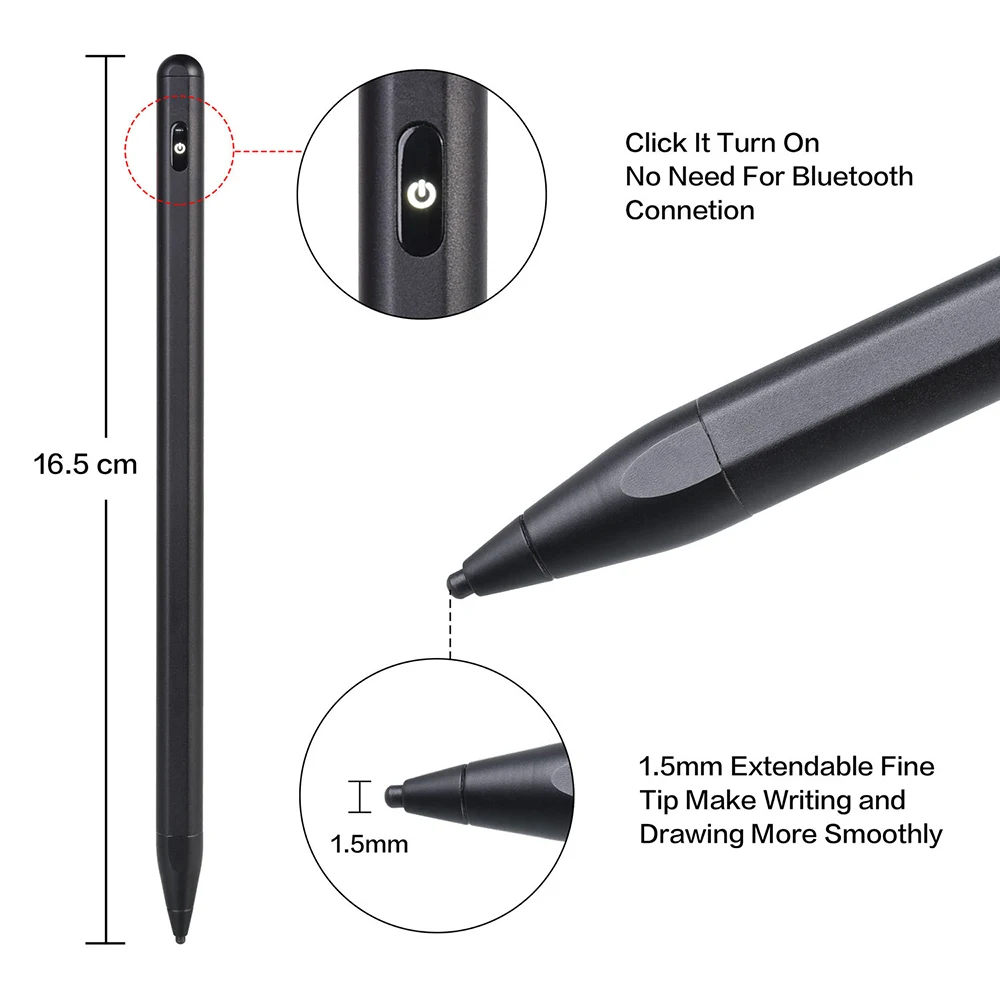 Для iPad карандаш для 9 7 6th 2018 Pro 11 12 2020 Air 4 10 5 2019 2 8th Mini сенсорный Стилус Apple Pencil