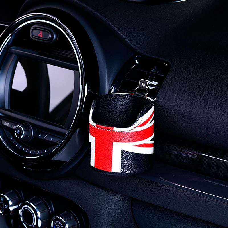 Union Jack кожаная Автомобильная воздушная розетка сумка для хранения коробок