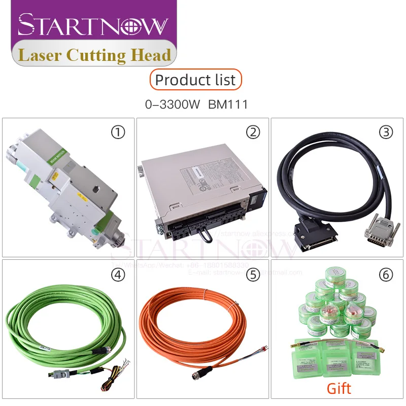 Лазерная режущая головка Raytools Empower автоматическая Фокусирующая металлическая BM