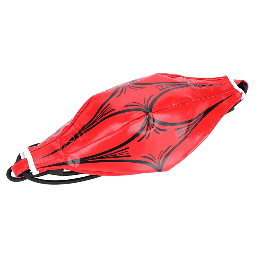 

Boxing Training Leather Speed Ball Double End MMA Pouching Bag Pear Shape Toy(red)