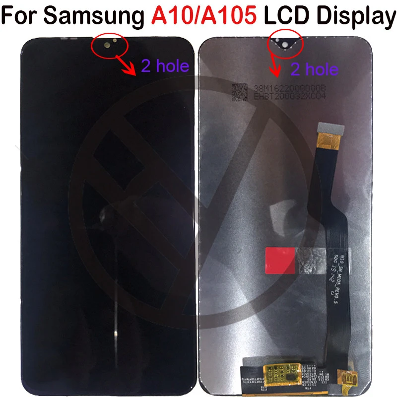 ЖК-экран с дигитайзером для Samsung galaxy A10 A105/DS A105F A105FD A105A сенсорный экран в сборе |