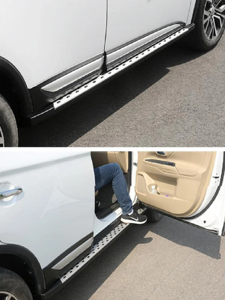 Боковая ступенька для Mitsubishi Outlander 2013 2014 2015 2016 2017 2018 2019 Беговая плата Nerf Bar