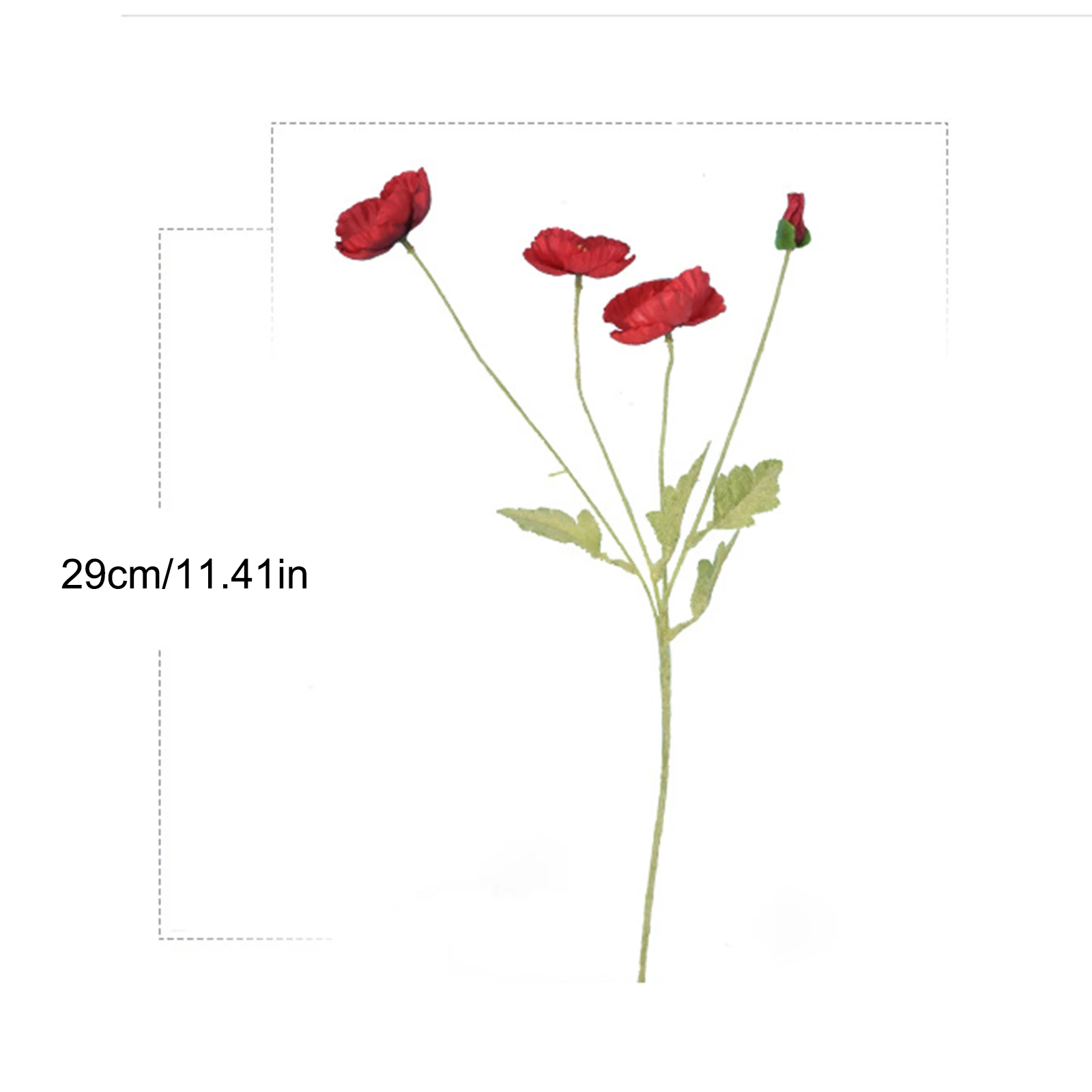 5 головок шелковых гвоздиков искусственный цветок для букета свадеб кладбища