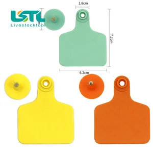 Ушные бирки для крупного рогатого скота, 100 комплектов