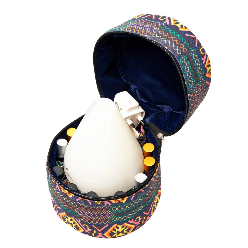 

Bottle Essential Oil Storage Bag Printed Diffuser Organizer Bag Carrying Case Tote Aromatherapy Bag Tote Aromatherapy Bag