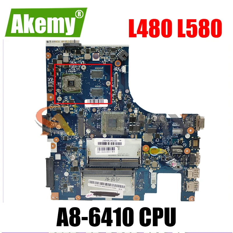 

Akemy для нового Lenovo G40-45 G40 Материнская плата ноутбука ACLU5/ACLU6 NM-A281 процессор A8-6410 переноски GPU 100% тест