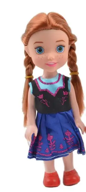 1 шт./компл. куклы Мультяшные принцессы из мультфильма Холодное сердце Анны Эльзы