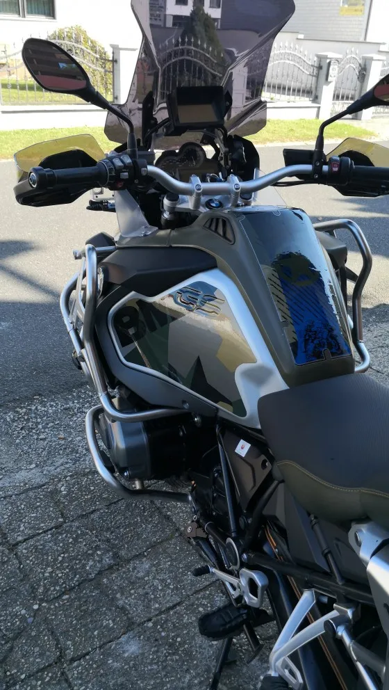 Для BMW R1200GS LC Adventure R 1200 GS противоскользящая волоконная накладка на бак защитные