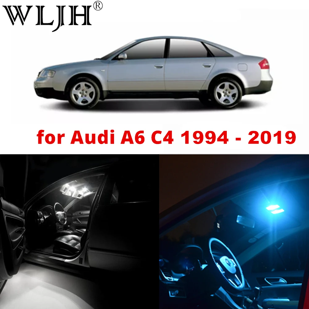 WLJH 100% Canbus без ошибок Автомобильный интерьер купол карта вежливая дверь лампа