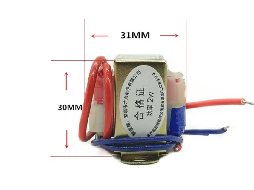EI35 2W Power Transformer Input AC 220V/50Hz Output Single/Dual 6V 9V 12V 15V 18V 24V 30V 36V Copper Core DB-2VA | Строительство и