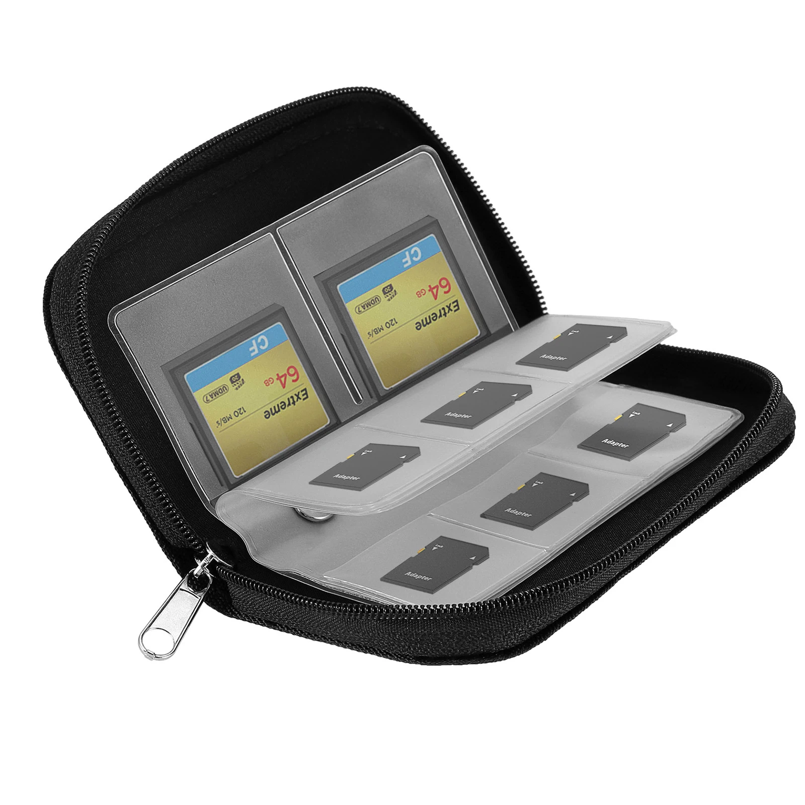 Memory Card Storage Carrying Case Holder Wallet 22 Slots For Micro SD Memory Card Game Accessory Memory Protector Memory Cards