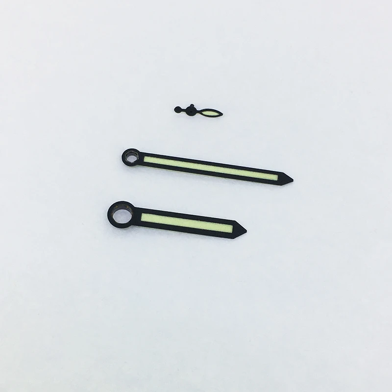 

Black+Green Luminous Metal Watch Hands For ETA 6497 6498 Seagull ST3600 ST3620 Series Movement Replacement Accessories