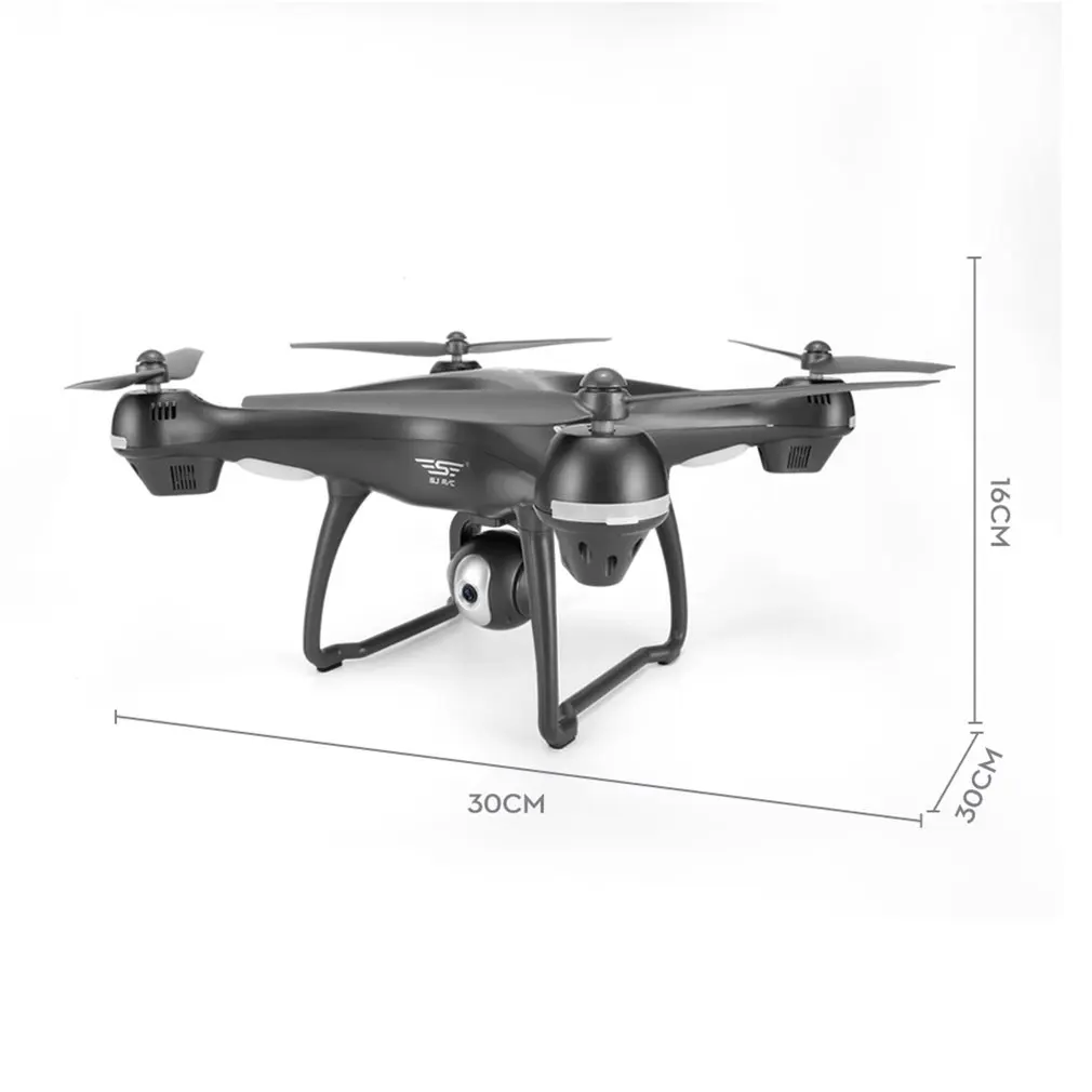 S70W 1080P gps FPV Квадрокоптер Дрон следуй за мной WiFi видео Дрон фиксированная высота позиционирования авто возврат RC вертолеты детские подарки