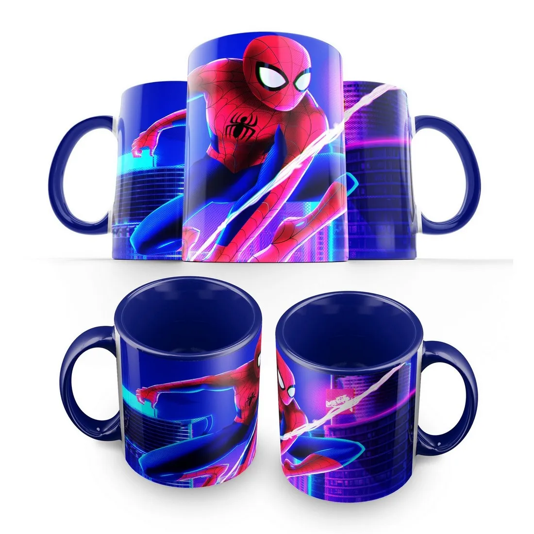 Кружка: человек паук - 4(марвел ди си человека железный мстители комиксы дедпул) -4 |