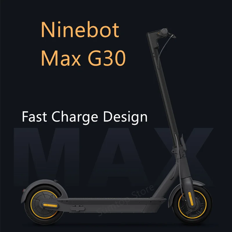 ЕС наличии Ninebot Max G30 Smart Электрический Скутер Складной 10 &quotшин KickScooter минус 30 км/ч