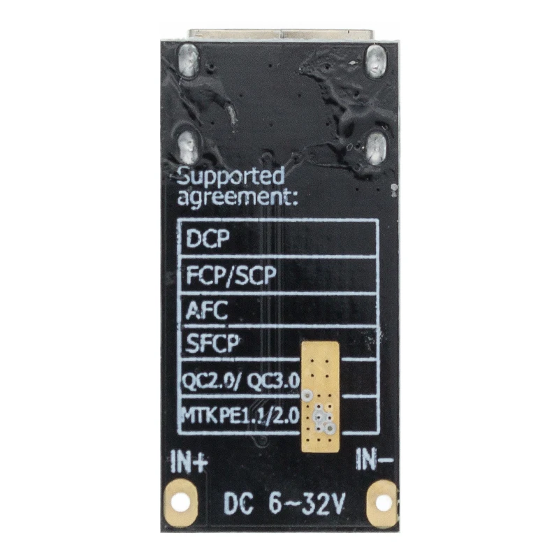 10 шт. USB конвертер QC3.0 QC2.0 понижающий модуль зарядки 6 32 В 9 12 для быстрой печатная