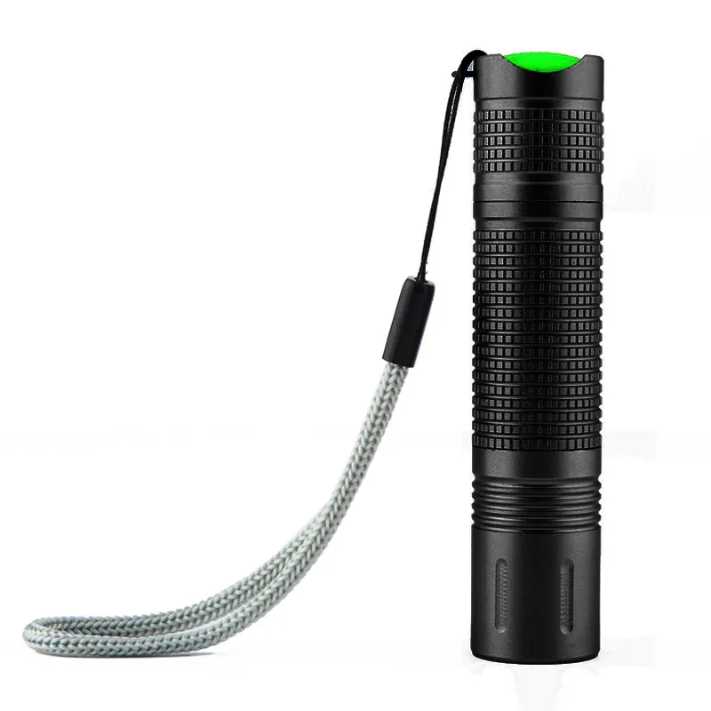 Миниатсветильник Светодиодный УФ-фонарик длина волны 365 нм фиолетовый свет