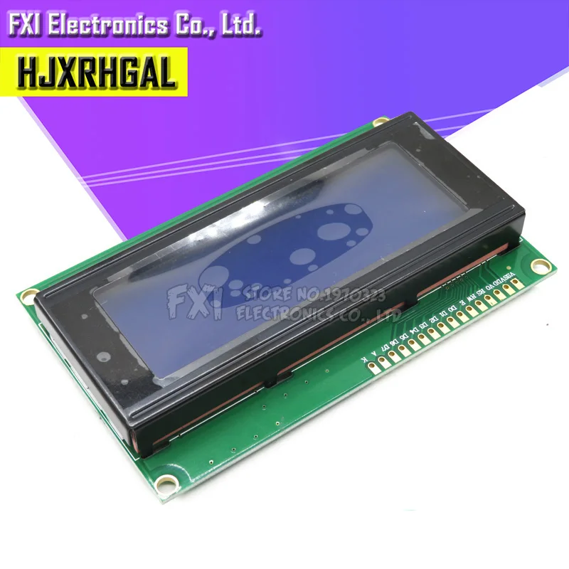 ЖК дисплей монитор lcd 1602 2004 16X2 20X4 5V символ зеленый/синий экран с подсветкой и IIC IEC