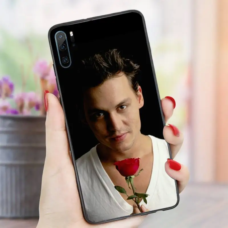 

johnny depp famous actor Phone Case For Huawei honor Mate P 10 20 30 40 i 9 8 pro x Lite smart 2019 nova 5t