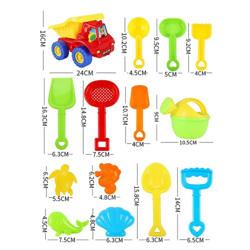 

Children's Summer Outdoor Beach Toys Educational Tool Play House Parent-child Play Sand Swimming Tool Toys Set