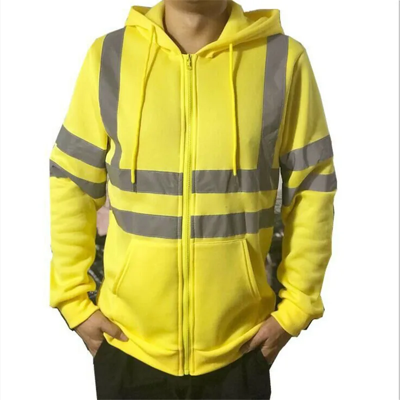 Мужские толстовки приталенная зимняя теплая желтая однотонная Черная куртка на